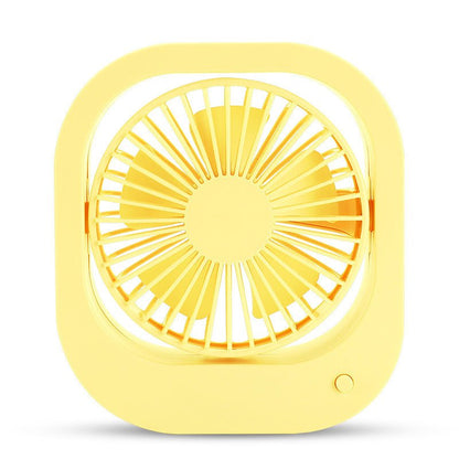 USB Desk Fan Portable Desktop Table Fan With 2 Speed 180 Rotation Adjustable Strong Wind Quiet Mini Fan For Office Household